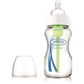 Resim Dr.Browns Geniş Ağız Cam Biberon 270Ml 