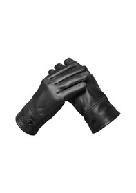 Resim Skycıty Erkek Kışlık Su Geçirmez Koyun Derisi Dokunmatik Eldiven - Günlük & Outdoor Kullanım İçin Ideal 