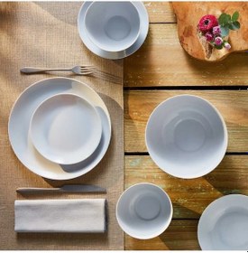 Resim Dıwalı Granit Servis Tabağı 27 CM Gri 