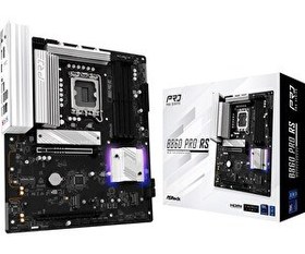 Resim Asrock B860 Pro RS LGA1851 DDR5 8666 MHz OC ATX Gaming Anakart 