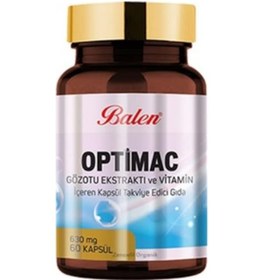 Resim 3 Kutu Balen Optimac Gözotu Ekstraktı 60 Kapsül 630 Mg 