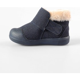 Resim Vicco Kind Kürklü Erkek İlk Adım Lacivert Bot Lacivert 