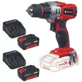 Resim Einhell TE-CD 18/2 li Akülü Matkap Vidalama 2x4.0 Çift Akülü Set 