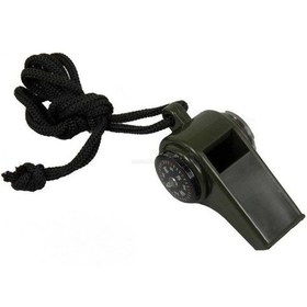 Resim Pusulalı Termometreli Acil Durum Düdüğü 3 İn 1 