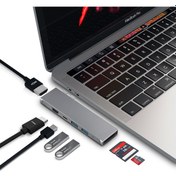 Resim Cbtx YK0150S Dönüştürücü Tip-C Hub Çift ve SD/TF Bağlantı Noktası 