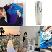 Resim 1 Rulo Kendinden Yapışkanlı Akrilik Ayna Stickerları - Ev, Banyo ve Otel Dekoru için Çıkarılabilir Duvar & Zemin Çıkartmaları | Noel, Sevgililer Günü, Şükran Günü için Mükemmel | Güç Gerektirmez | Akıllı Telefonlar, Projektörler ve Sanat Ekranları ile Muhteşem Görsel Efektler Yaratın, Bayramlık Dekorasyon | Modern Dekor Aksesuarı | Kolay Uygulanabilir Çıkartma 