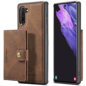 Resim Samsung Galaxy Uyumlu Note 10 İçin Ayrılabilir Cüzdan Manyetik Lüks 2'si 1 Arada İşlevsellik İşletme 