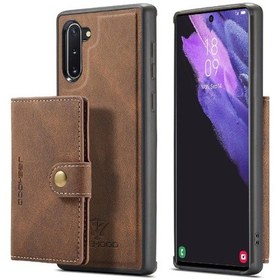 Resim Samsung Galaxy Uyumlu Note 10 İçin Ayrılabilir Cüzdan Manyetik Lüks 2'si 1 Arada İşlevsellik İşletme 