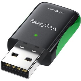 Resim Veggieg 1100 Mbps Dual Band Wi-fi 6 Alıcı Ve Bluetooth 5.4 Adaptör Mini Usb Dongle 