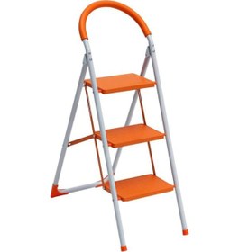 Resim Saraylı 3'lü Pratik Mega Metal Merdiven 1643 