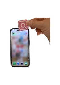 Resim Nfc Anahtarlık - Tiktok Anahtarlık Pembe 4 Cm 