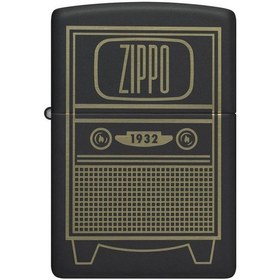 Resim Zippo Çakmak 48619-103614 218 Zippo Vintage Tv Design 