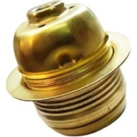 Resim E27 Metal Duy, Nostaljik Rustik Tasarım, Sarı Renkli, Şık ve Dayanıklı Aydınlatma Parçası 