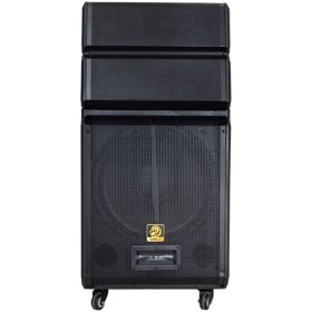 Resim Shile SL-1612B Iki El Mikrofonlu-Kumandalı Usb/sd/bt/fm Taşınabilir Hoparlör 