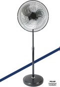 Resim GoldMaster Polar Bakır Motorlu 20 Inch Salınımlı Hız Ayarlı Ayaklı Ayarlanabilir Vantilatör 