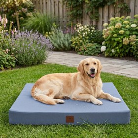 Resim Larissa, Su Geçirmez, Dış Mekana Uygun, Çıkarılabilir Kılıflı, Yıkanabilir, Kedi-Köpek Yatağı - M 