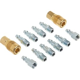 Resim Mena Rise S-210 1/10,2 cm Npt M Style Kavrama ve Fiş-Set – 12 Adet 