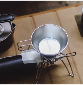 Resim Teltree 4'lü Paslanmaz Çelik Sierra Kase Seti 310ml + Depolama Çantası Kahverengi Çok Renkli 