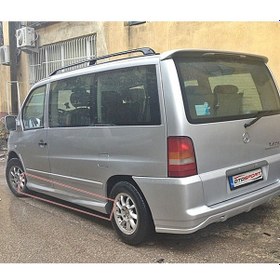 Resim Mercedes Vito 1 W638 Marşpiyel Burgulu Fiberglass Boyasız 