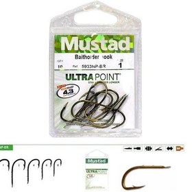 Resim Mustad Olta Iğnesi 5933 Npbr 10 Lu Bronz No:6 