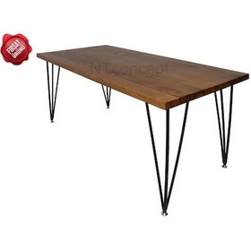 Resim Ntconcept Ntconcept Doğal Ağaç Çalışma Masası 