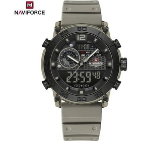 Resim Fochsia Navıforce Erkek Ve Gençler İçin Su Geçirmez Army Green Spor Saati Akıllı Telefon Uyumlu Diğer 