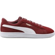 Resim Puma Smash 3 0 Erkek Günlük Ayakkabı 39098405 Bordo 001 