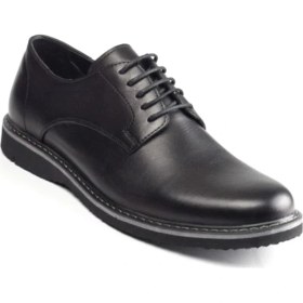 Resim Komcero 7416 Soft Deri Bağlı Klasik Casual Erkek Ayakkabı 