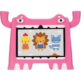 Resim Torima Tablet 4GB 128GB Android 13 Kılıf Hediyeli Çocuk Tableti T16 Pembe 