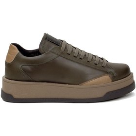 Resim Mammamia D24ka-3365 Kadın Hakiki Deri Casual Ayakkabı Haki-haki Haki 