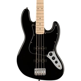 Resim Squier Affinity Series Jazz Bass 4 Telli Bas Gitar - Black / Maple 