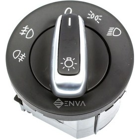 Resim Volkswagen Passat B6 Far Açma Kapatma Düğmesi Anahtarı 2006-2014 