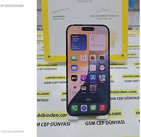 Resim Apple iPhone 15 Pro İkinci El YD | 128 GB | Natürel Titanyum 