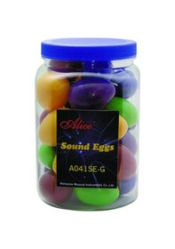 Resim Alice A041-se-g Yumurta Maracas 28 Adet Li Kavanoz Kutuda 
