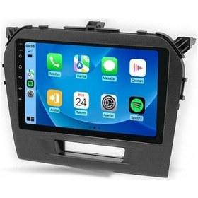 Resim Suziki Grand Vitara 2015-2022 8gb Ram 64gb Hafıza 8 Çekirdek Carplay Kamera Android Multimedya 9" 