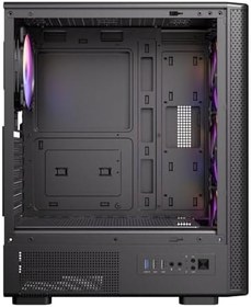 Resim ANTEC VX310 ARGB 750W 80+ BRONZE 4xARGB Fan ATX Siyah Mid Tower Gaming (Oyuncu) Kasası 