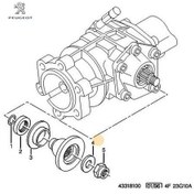 Resim Somun Peugeot Cıtroen, Peugeot 3297.14 