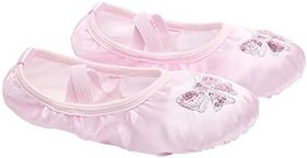 Resim 2 Yoga Ayakkabıları Bale Daire Taban Bale Ayakkabısı Pointe Ayakkabıları Terlik Işıltılı Dans Ayakkabısı Kız Bale Terliği Caz Dans Ayakkabıları Işıltılı Bale Ayakkabısı Bale 