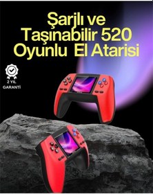 Resim P5 Retro Gamepad 520 Klasik Oyunlu Tak-çalıştır Mini Konsol 