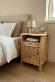 Resim AdnDesing Komidin-Ladin Çam Doğal Ahşap- Hazeranlı-Kapaklı-Yatak Odası- Çocuk Odası 