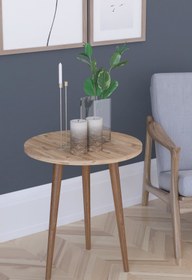 Resim Remaks Barcelona Fiskos Çay Sehpası Yan Sehpa Servis Sehpası Saksılık- Atlantik Çam 