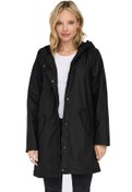 Resim ONLSALLY RAINCOAT OTW NOO Siyah Kadın Mont Only