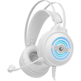 Resim Rampage RM-K30 THUNDER PRO Beyaz 7.1 Surround Mikrofonlu Oyuncu Kulaklığı 