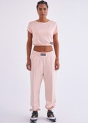 Resim Kappa Authentic Tier One Lamara Kadın Açık Pembe Regular Fit Tişört 