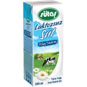 Resim Sütaş Laktozsuz Süt 200 ml 