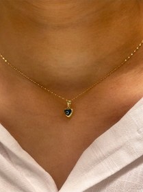 Resim Hakan Güler Kuyumculuk 14 Ayar Altın Nazar Boncuklu Aynalı Zincir 