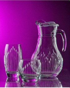 Resim Decocia Pudgy 25 Parça Su ve Meşrubat Kesme Bardak Seti Vega Dese 