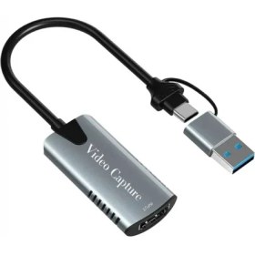 Resim Leonpro HDMI Video Capture Kartı Type-C - Usb-A 3.0 To 4K 60Hz 1080P 