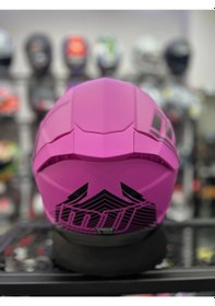 Resim Mts 910 Fushia Lady Kask Pembe 
