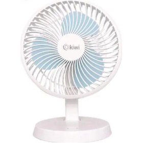 Resim teknofone Kfan-7605 Şarjlı Beyaz Katlanılabilir Mini Fan Masa Üstü Vantilatörü Usb Soğutucu Sessiz El Fanı 